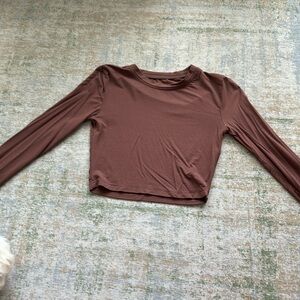 XS Long sleeve crop top